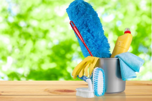 Professional one off cleaning in a bright living room
