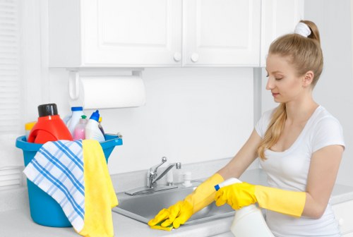 Step-by-step mattress cleaning process in a bedroom